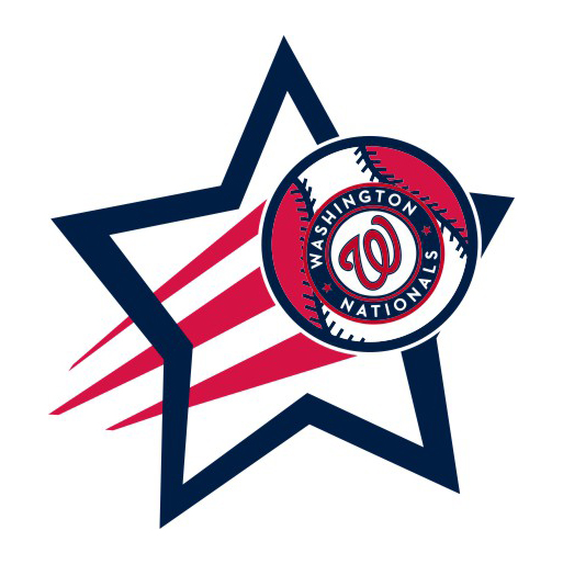 Washington Nationals Baseball Goal Star logo iron on paper